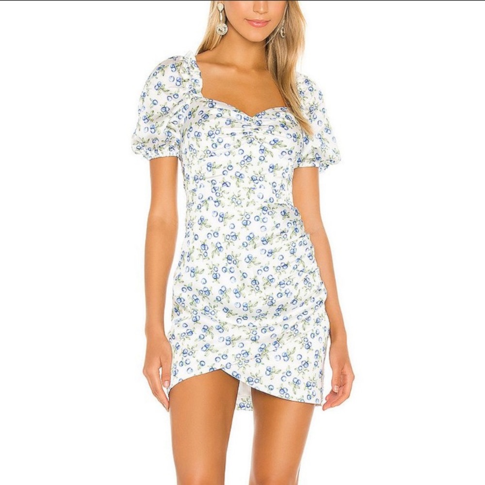 🎉 HP❤️ Song of Style blueberry 🫐 print dress